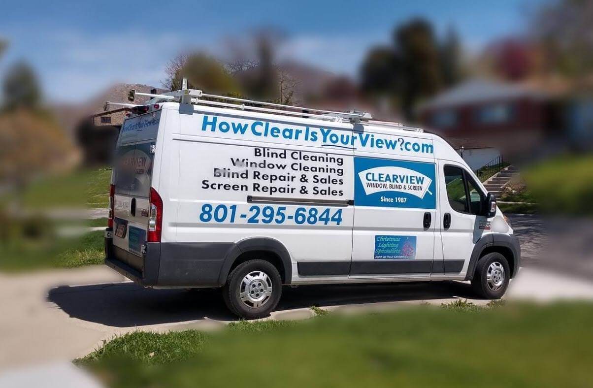 Window Cleaning & Blind Cleaning Bountiful, Utah Clearview